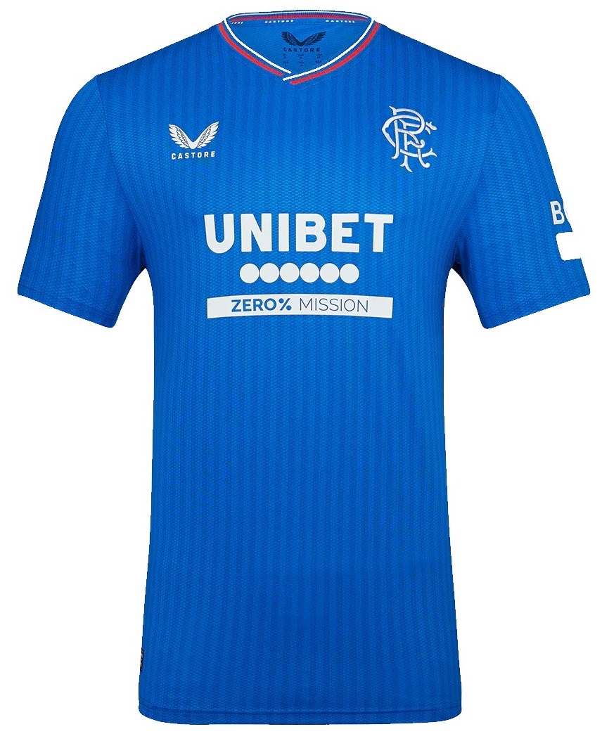 Camisa I Rangers FC 2023 2024 Castore oficial